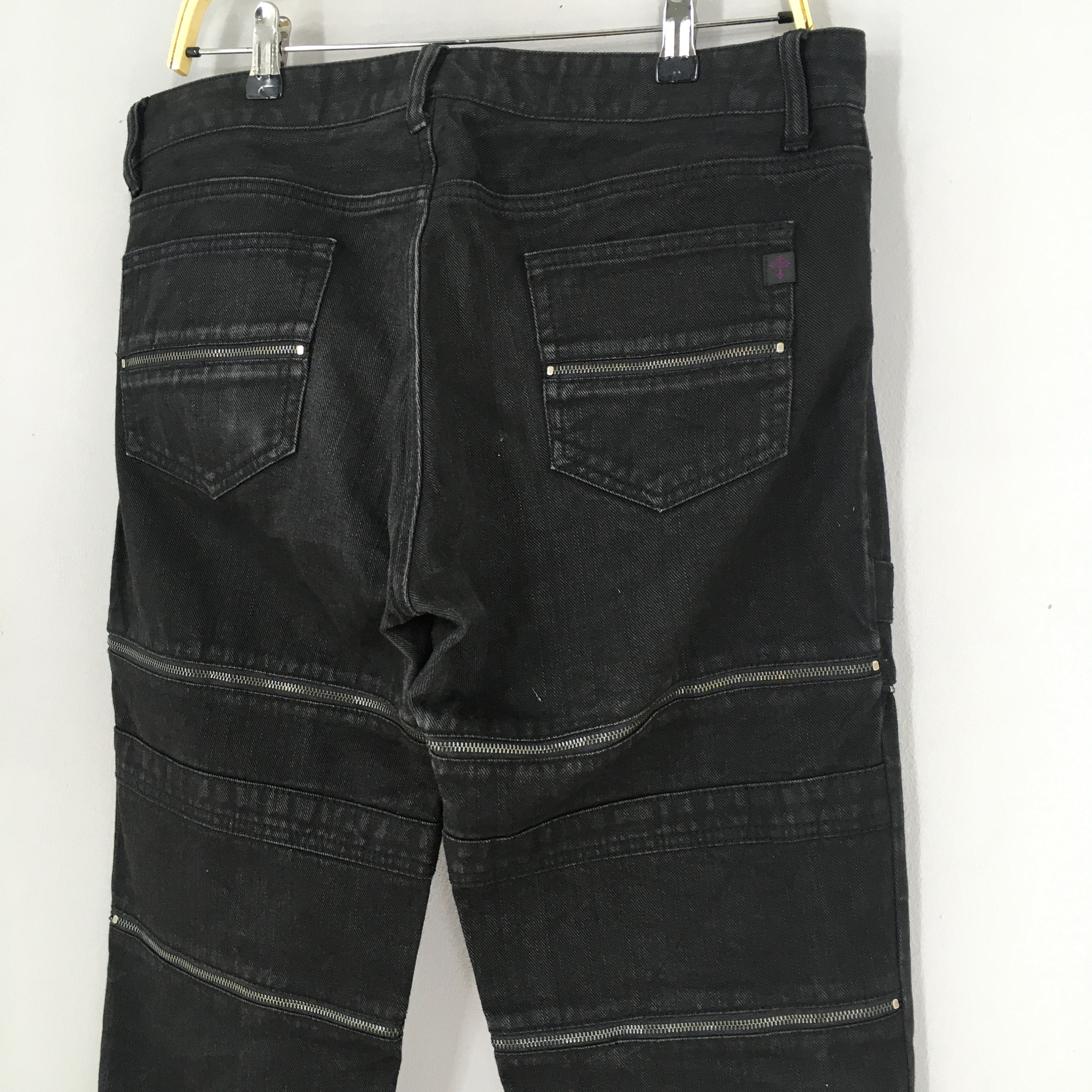 パンツ 00s archive gimmick black denim grunge il_fullxfull.3535139218_l6w6.jpg