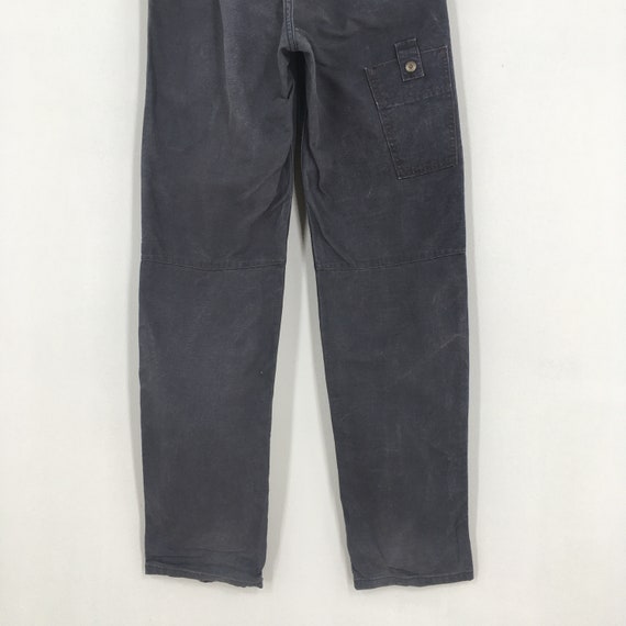 今ならほぼ即納！ Size 30x32 Vintage John Bull Japan Denim Cargo Pants Black パンツ