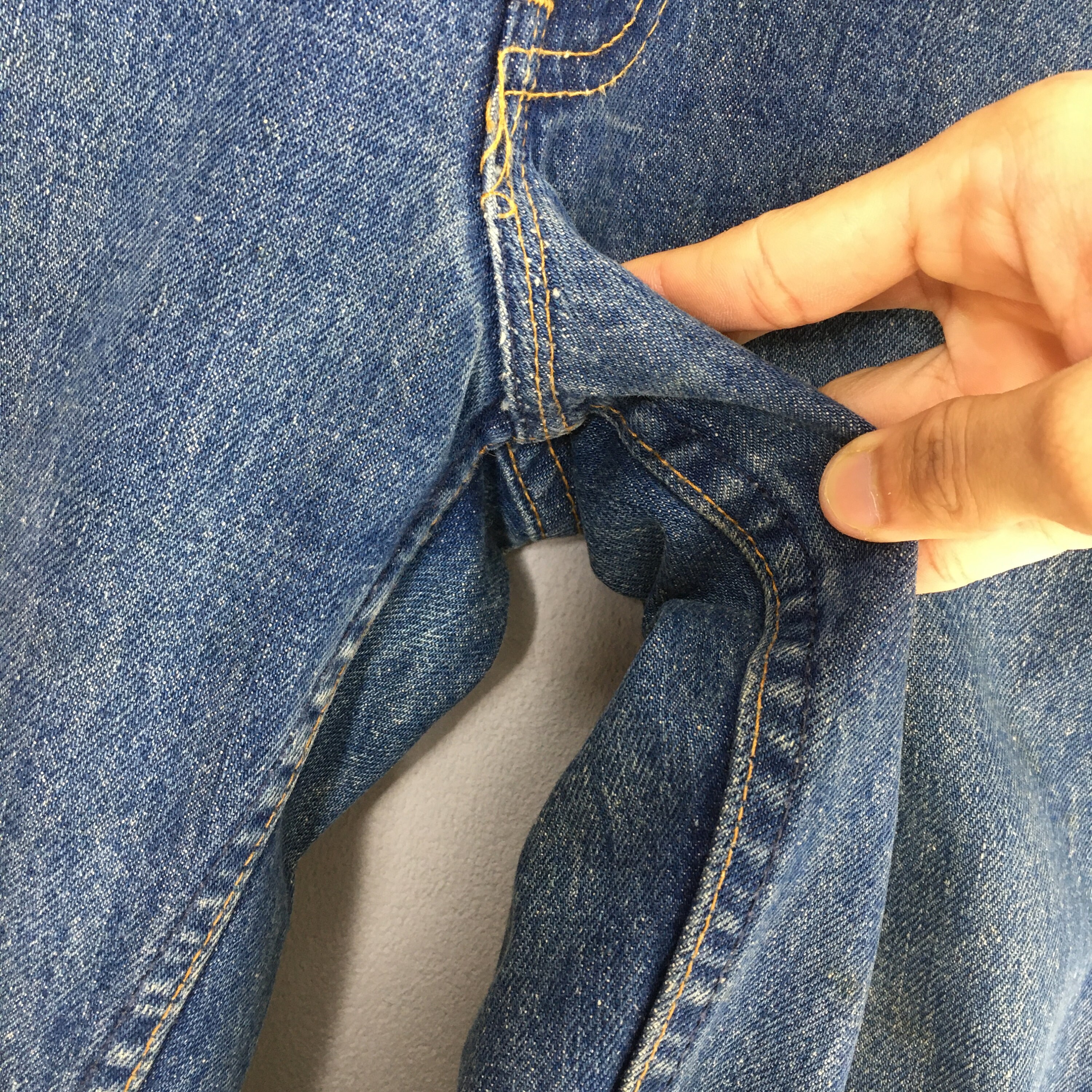 Size 30x27 Vintage Levi's 646 Bootcut Jeans Blue Dirty Jeans 80s