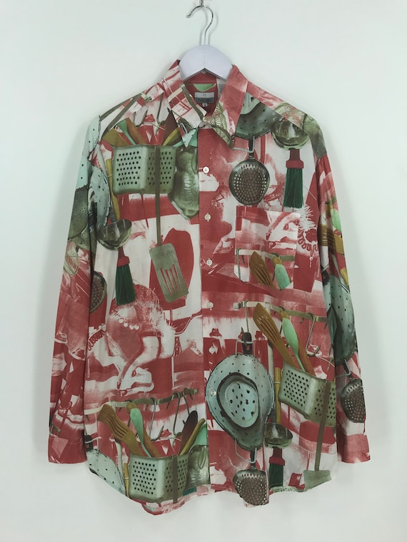 Vintage Paul Smith Oxfords Medium Abstract Luxury