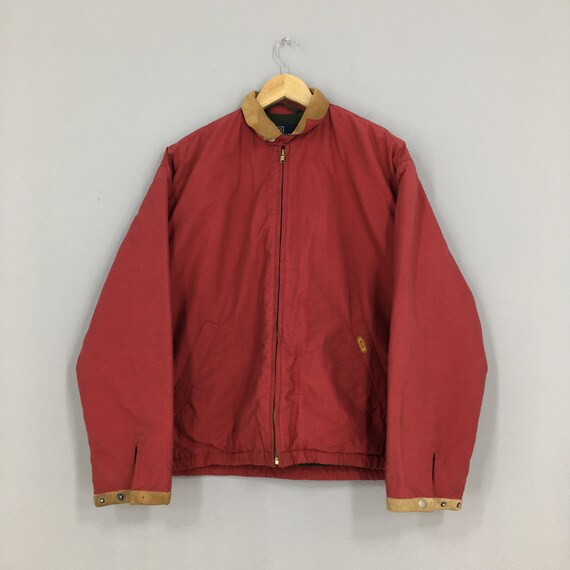 Polo Ralph Lauren Harrington Red Jacket Medium Vin