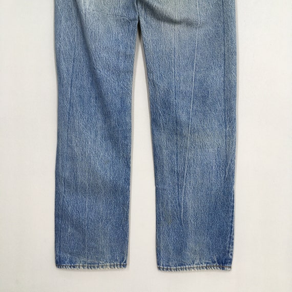 Size 30x33 Vintage 1980s Levi's 501 Distressed Ri… - image 9