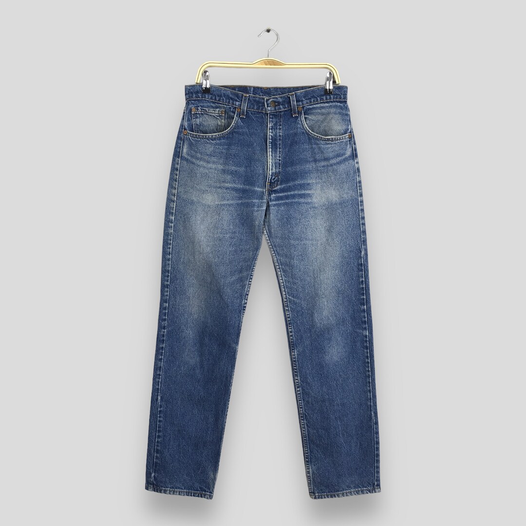LEVI’S505 W31L30 80s90s Size 31x30 Vintage 80s Levi's 505 Faded Blue Jeans Light