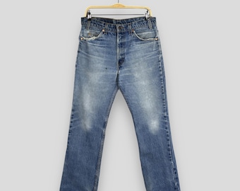 Size 30x27.5 Vintage Levi's 517 Faded Stonewash Flare Bootcut