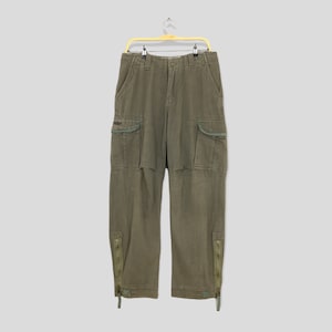 Size 29x31 Slash Number Cargo Pants Bondage Acid Wash Faded Size 29x31 Slash Number Cargo Pants Bondage Acid Wash Faded