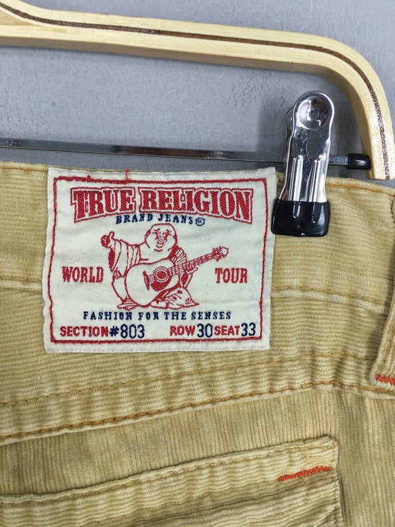 Size 30x30.5 True Religion Women's Bootcut Corduroy Brown