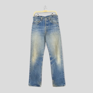 Levi's 501. 66前期　BIG E Vintage 1960s Levis 501 Jeans Selvedge Big E #4 Button Stamp