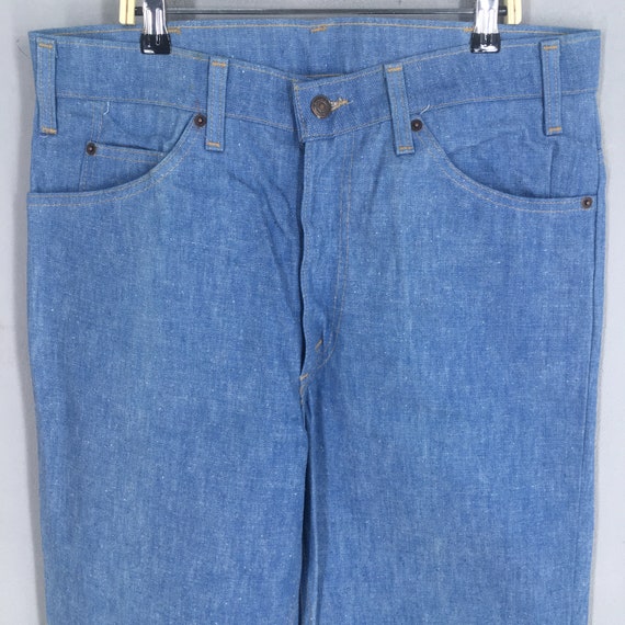 Size 33x33 Vintage 80s Levi's 517 Orange Tab Flare Jeans Levis
