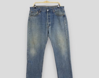 Size 30x33 Vintage Levi's 503B LVC Redline Japan Distressed Denim