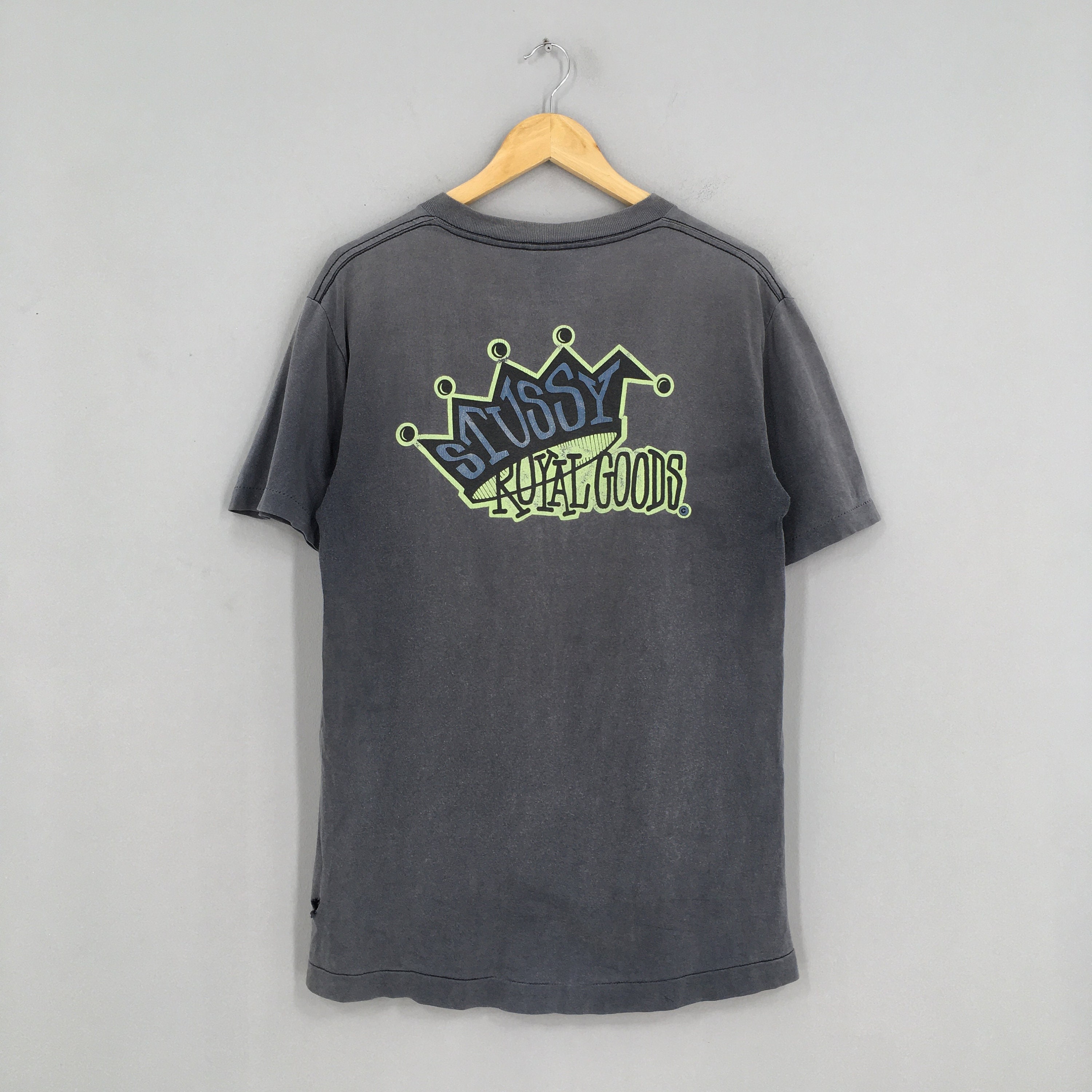 Vintage 80s Stussy Usa Crown Royal Goods Tshirt Medium - Etsy
