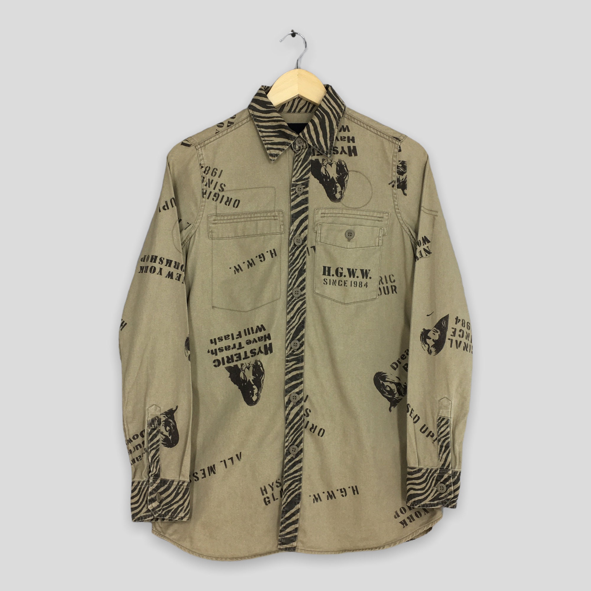 Vintage Hysteric Glamour Kinky Shirt Small Hysteric Glamour