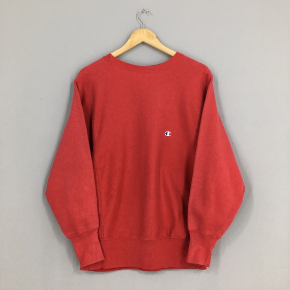 Vintage Champion Reverse Weave Crewneck Jumper Med