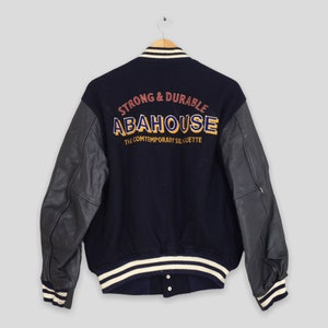 ヴィンテージ 80 年代 アバハウス ジャパン ウール バーシティ 