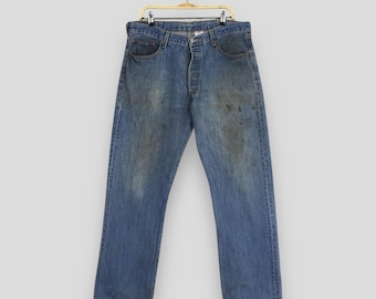 Vintage 90s Levi's 502XX Jeans Size 30 in Waist / Faded Distressed