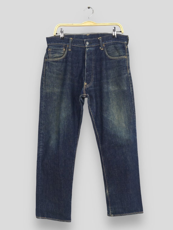 Size 27x27 Vintage 90s Evisu Daicock Painted Japan Denim