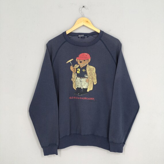 Vintage Polo Bear Ralph Lauren Pullover Sweatshirt