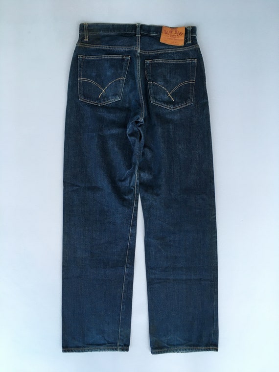 Size 30x30.5 Blue Blue HR Market Indigo Japan Rip… - image 7