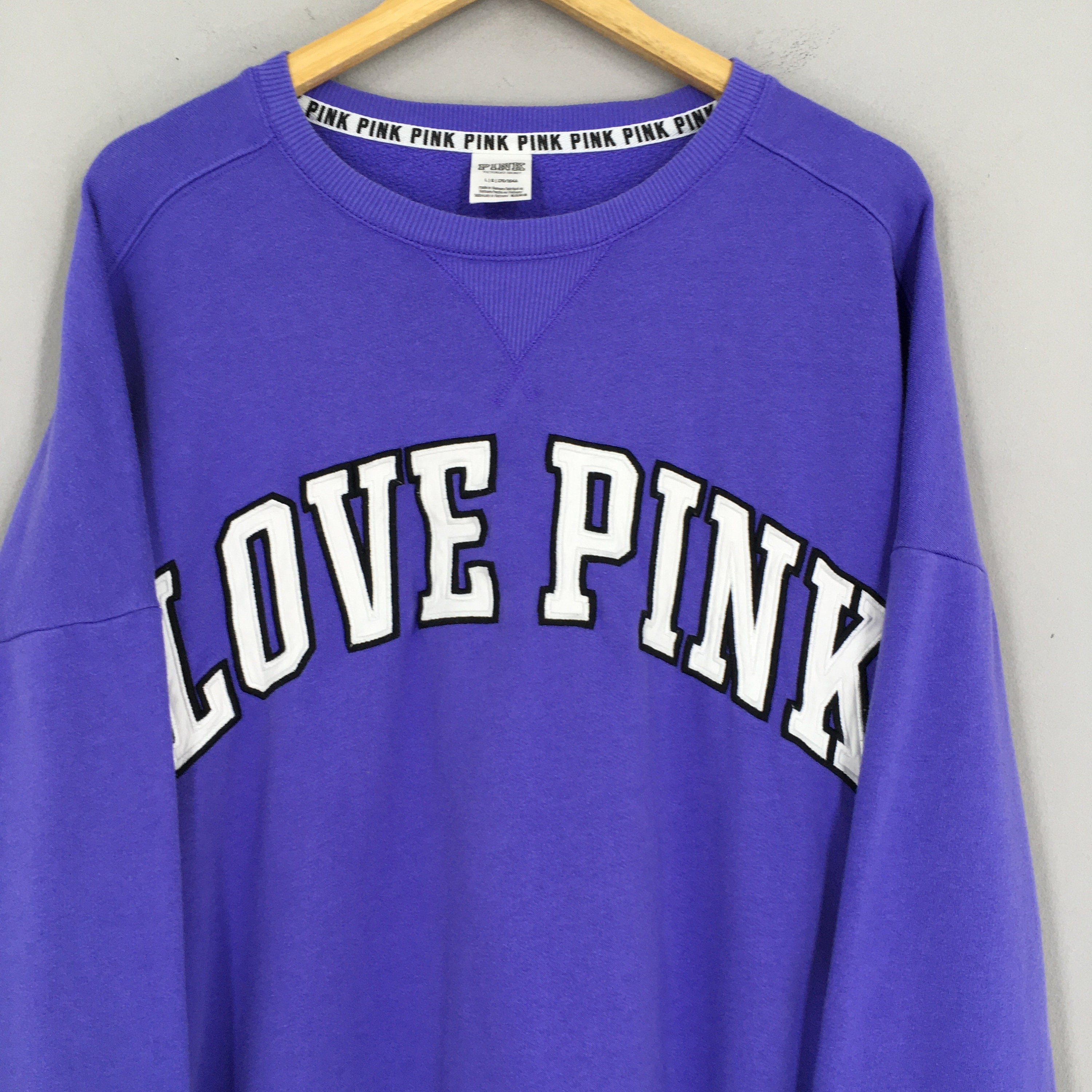 Pink Victoria Sweatshirt Large Women 