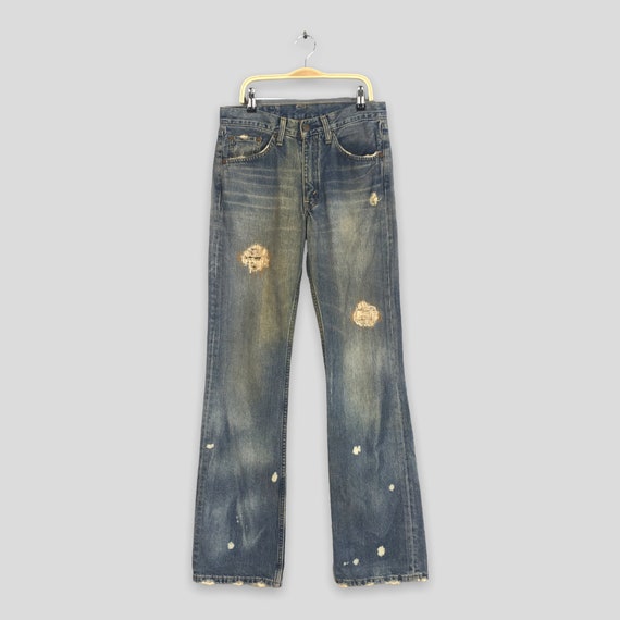 Size 28x33 Vintage 90s Levi's 517 Flared Jeans Levis Distressed
