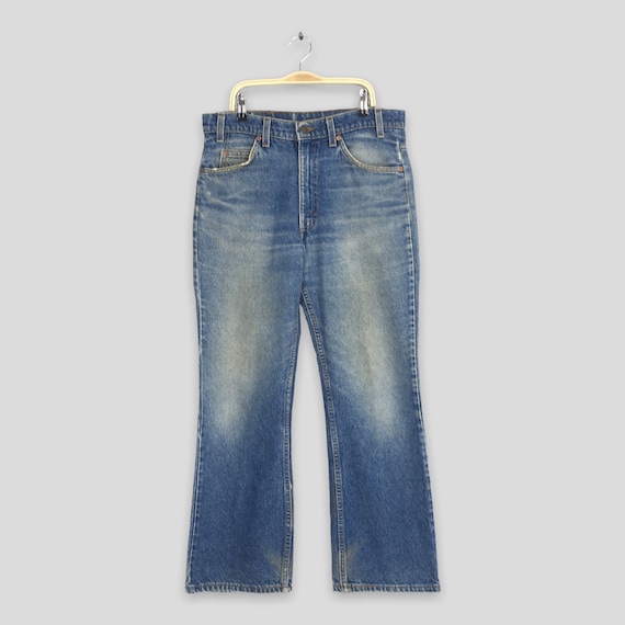 Size 32x28 Vintage 90s Levi's 517 Flared Jeans Levis Blue