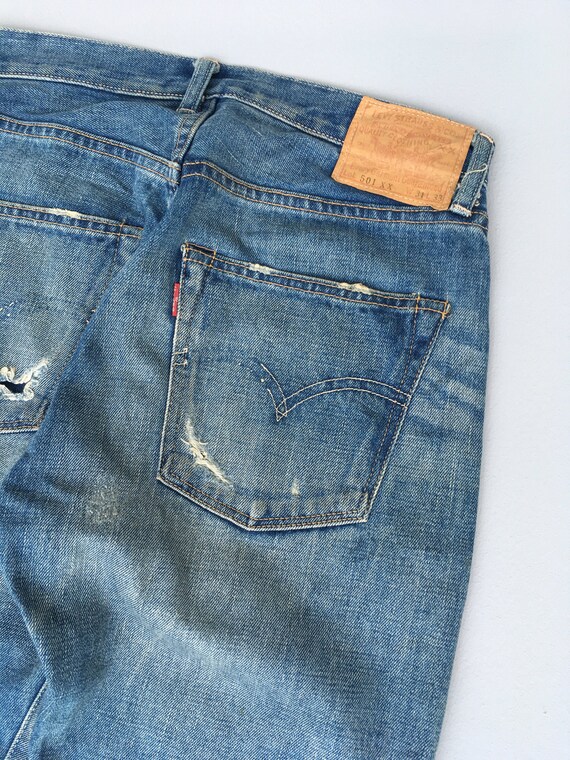 levis lvc 501xx selvedge denim jeans