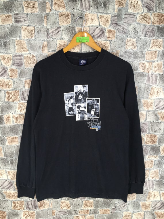 Vintage 90s Stussy International Tshirt Medium Stussy Usa - Etsy Vintage 90s Stussy International Tshirt Medium Stussy Usa - Etsy