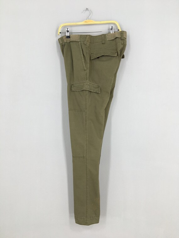 【新品未使用】BoTT COTTON CARGO PANT OLIVE Size 34x32 R Newbold Paul Smith Japan Cargo Pants Slim Fit