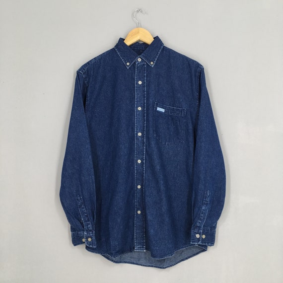Vintage Calvin Klein Jeans Denim Shirt Oxfords Sma