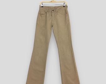 Talla 28x32.5 Pantalones Levi's 517 Bootcut acampanados marrones vintage de los 90 Jeans Levis con cremallera Jeans acampanados Levi's 517 High Flare Levis de pierna ancha W28