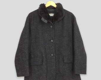 ［red］ISSEY MIYAKE MEN ピーコート 黒 ウール 楽天市場】【イッセイミヤケ】Issey miyake メンズ Thinsulate