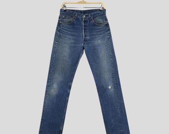 Size 30X42 Vintage Repro 60's 70's LEVI'S 501 Big E Selvedge