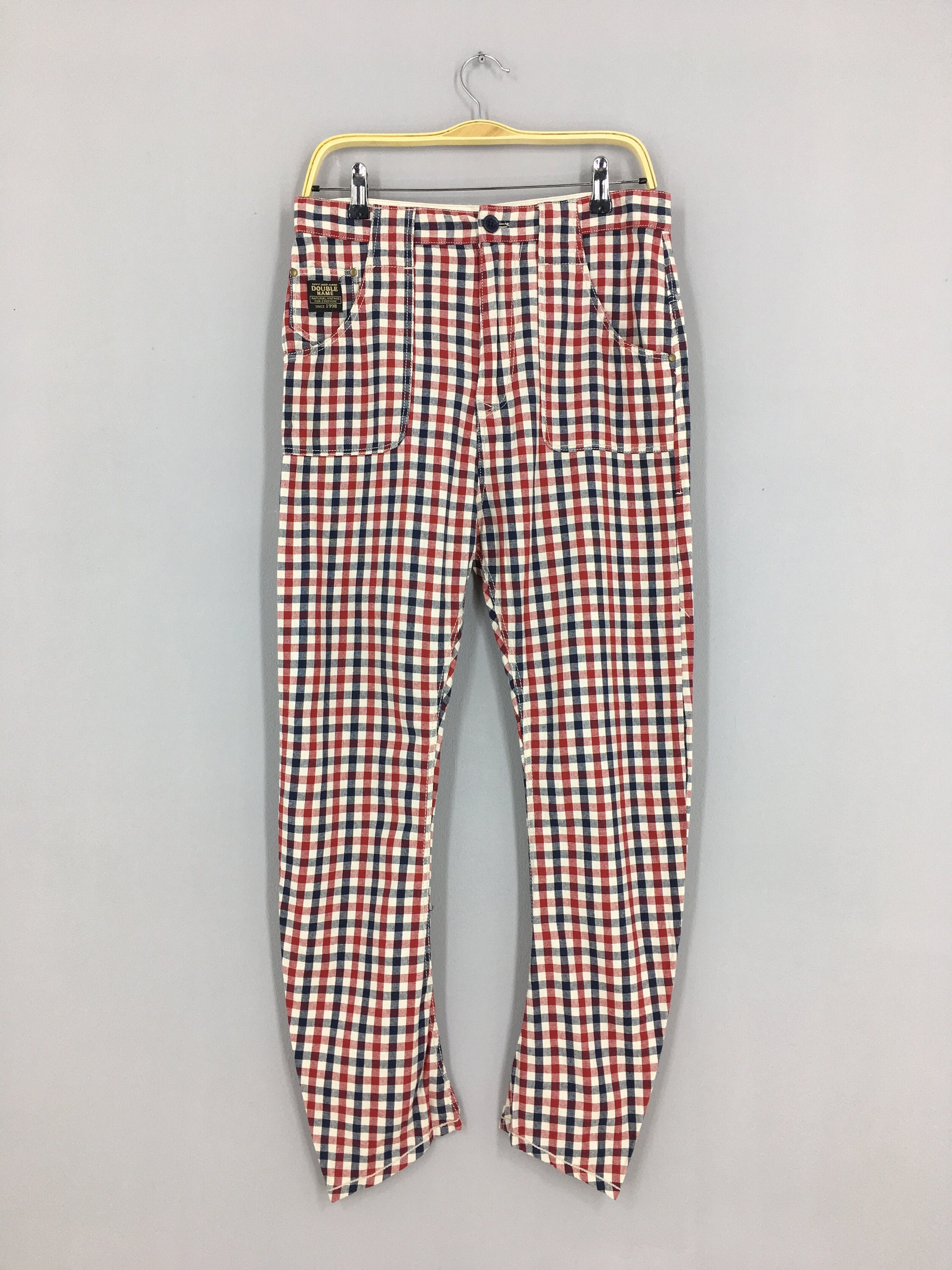 Size 32x26 Japanese Double Name Twisted Cargo Pants