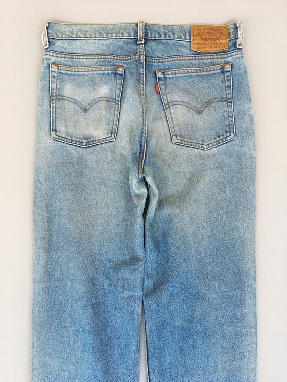 Size 32x31 Vintage Levis 515 0217 Light Wash Blue Jeans Levis - Etsy Sweden