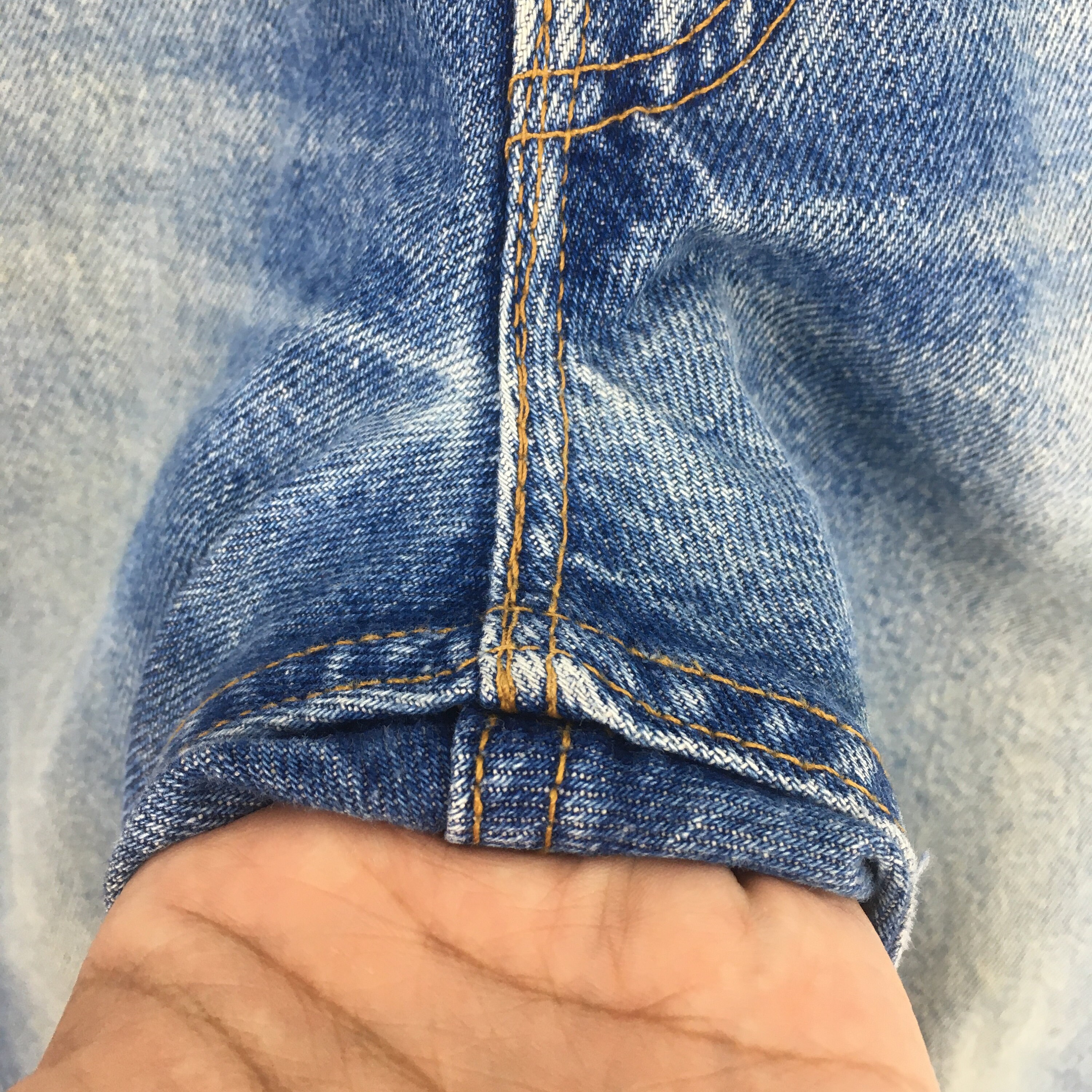 Size 32x28 Vintage 90s Levi's 517 Flared Jeans Levis Blue