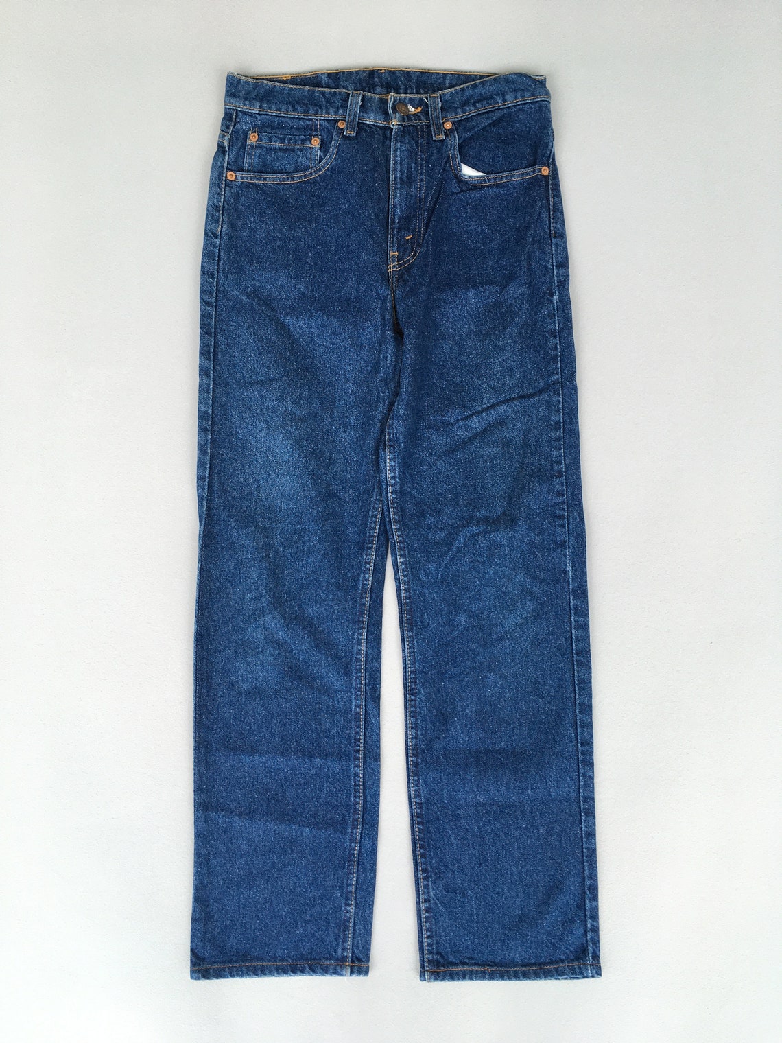 Size 29x30 Vintage Levis 505 Regular Fit Stonewash Blue Jeans | Etsy