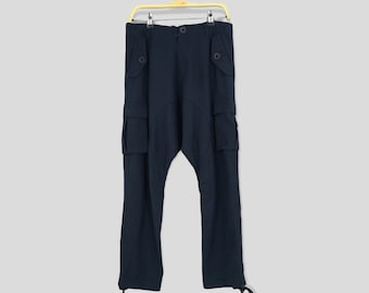 パンツ GR217 semantic design cargo pants LL Size 31x33 Semantic Design Cargo Pants Black Bondage Pants