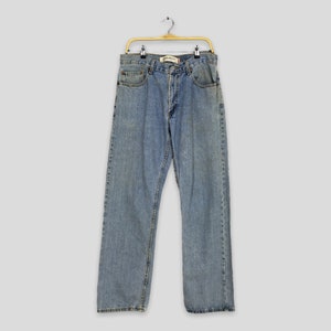 Size 32x30.5 Vintage Levi&#39;s 505 Relaxed Fit Jeans Blue Stonewash Jeans 90s Levi&#39;s Faded Dirty Denim Levi&#39;s Straight Leg Jeans Levi&#39;s Usa W32