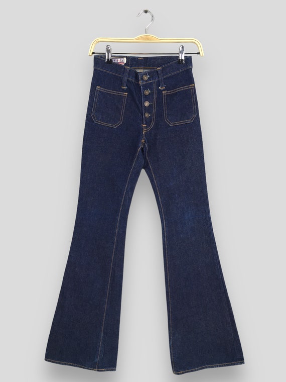 Vintage 60s 70s Edwin Jeans Bellbottom Flare Rare Japanese