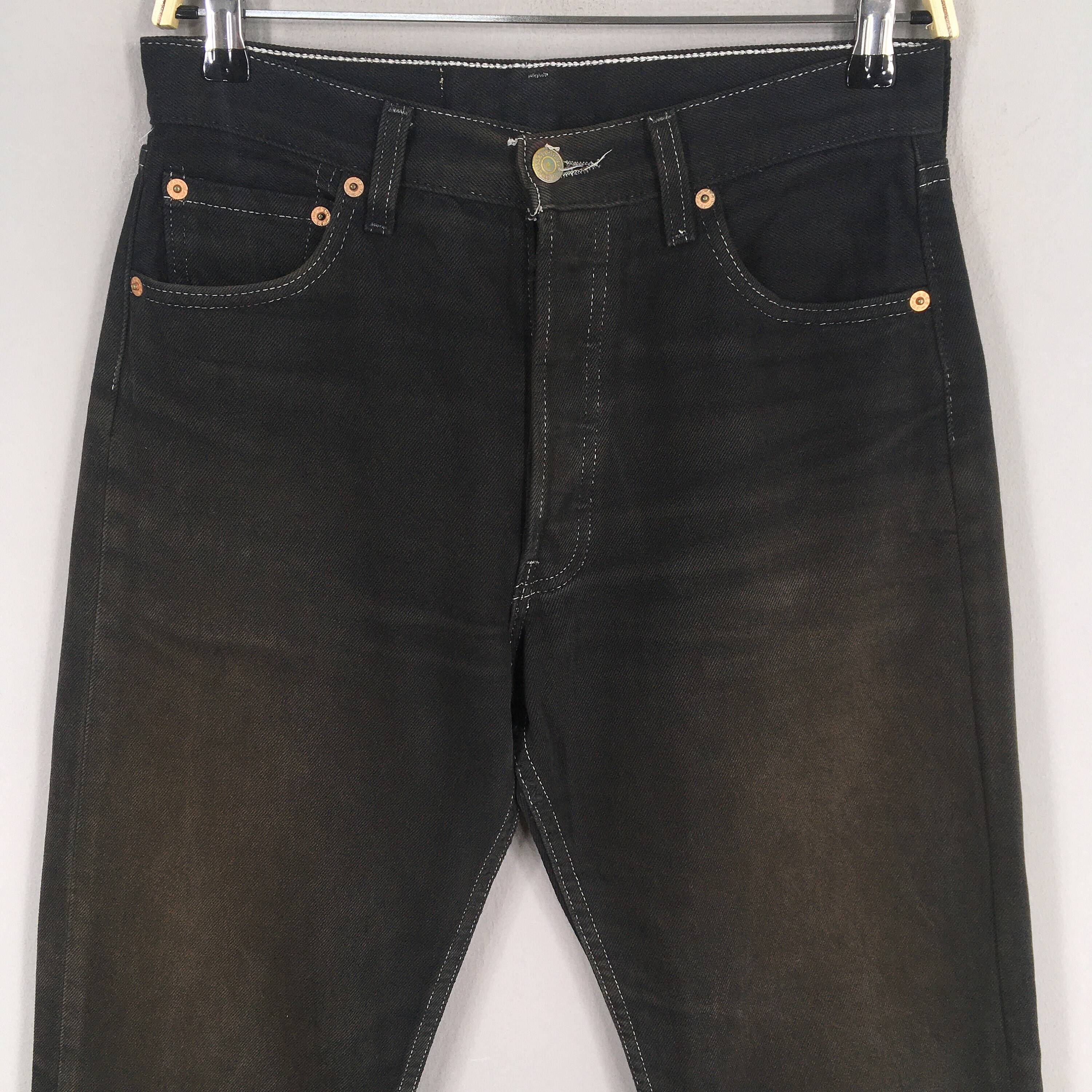 Size 29x31 Vintage 90s Levi's 501 Black Jeans Levi's