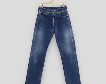 Size 27x29 Vintage 90s Levi's 501 Straight Leg Blue Jeans Levi's