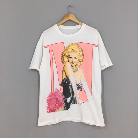 Vintage Madonna Pop Rock T shirt Medium Madonna Ic