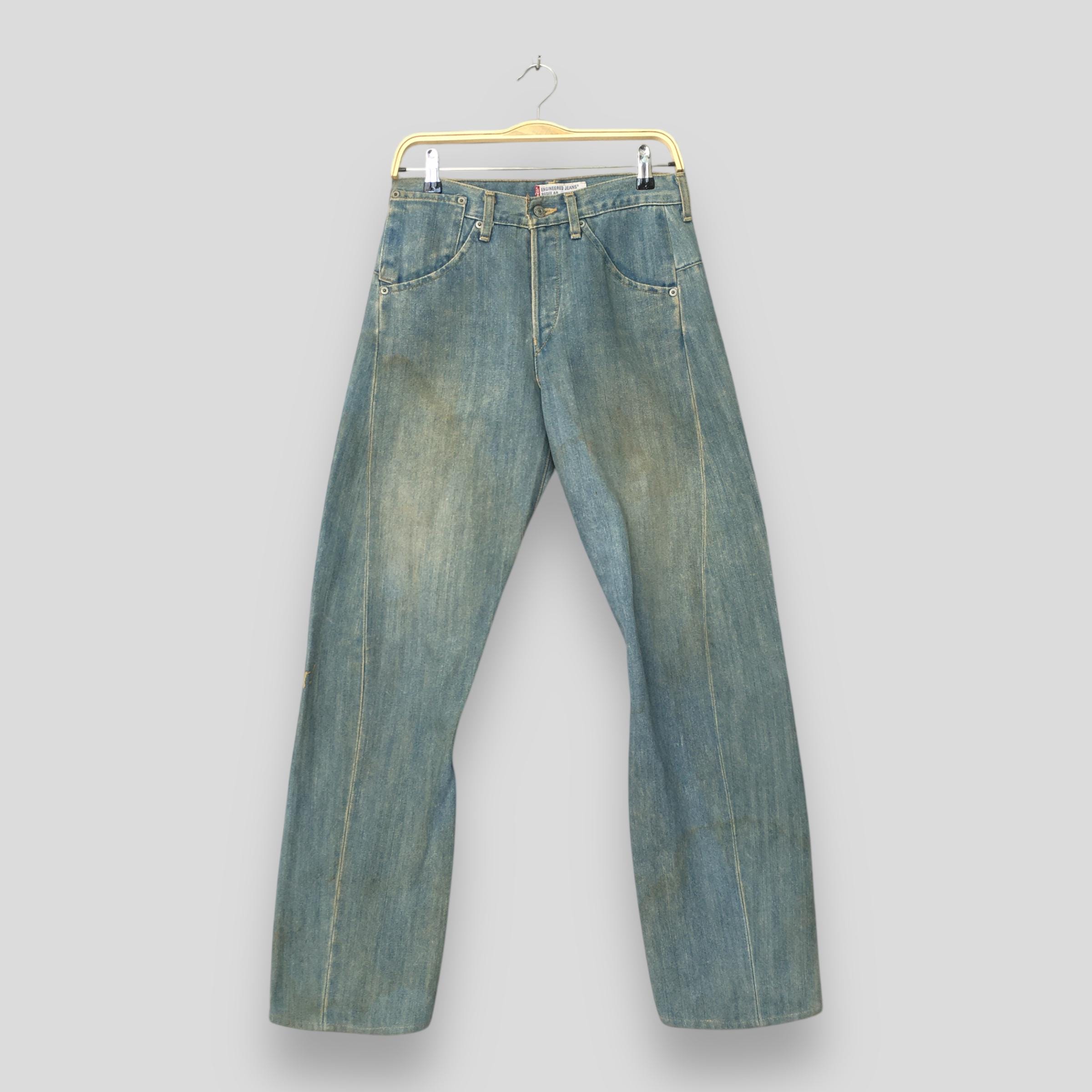 Levis Engineered Jeans 28 - Etsy