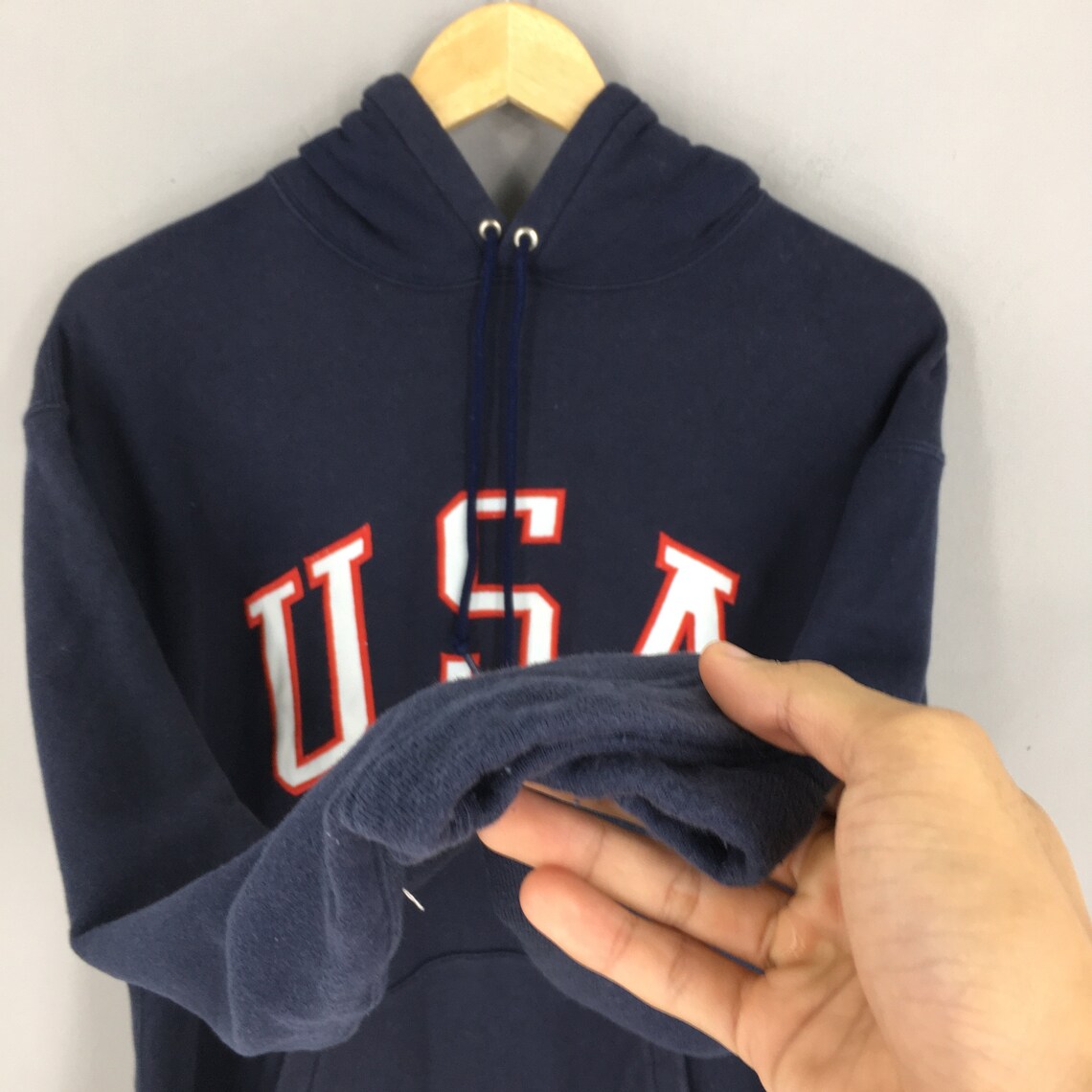 Vintage Polo Sport Usa Sweatshirt Hoodie Medium 90's Polo Etsy