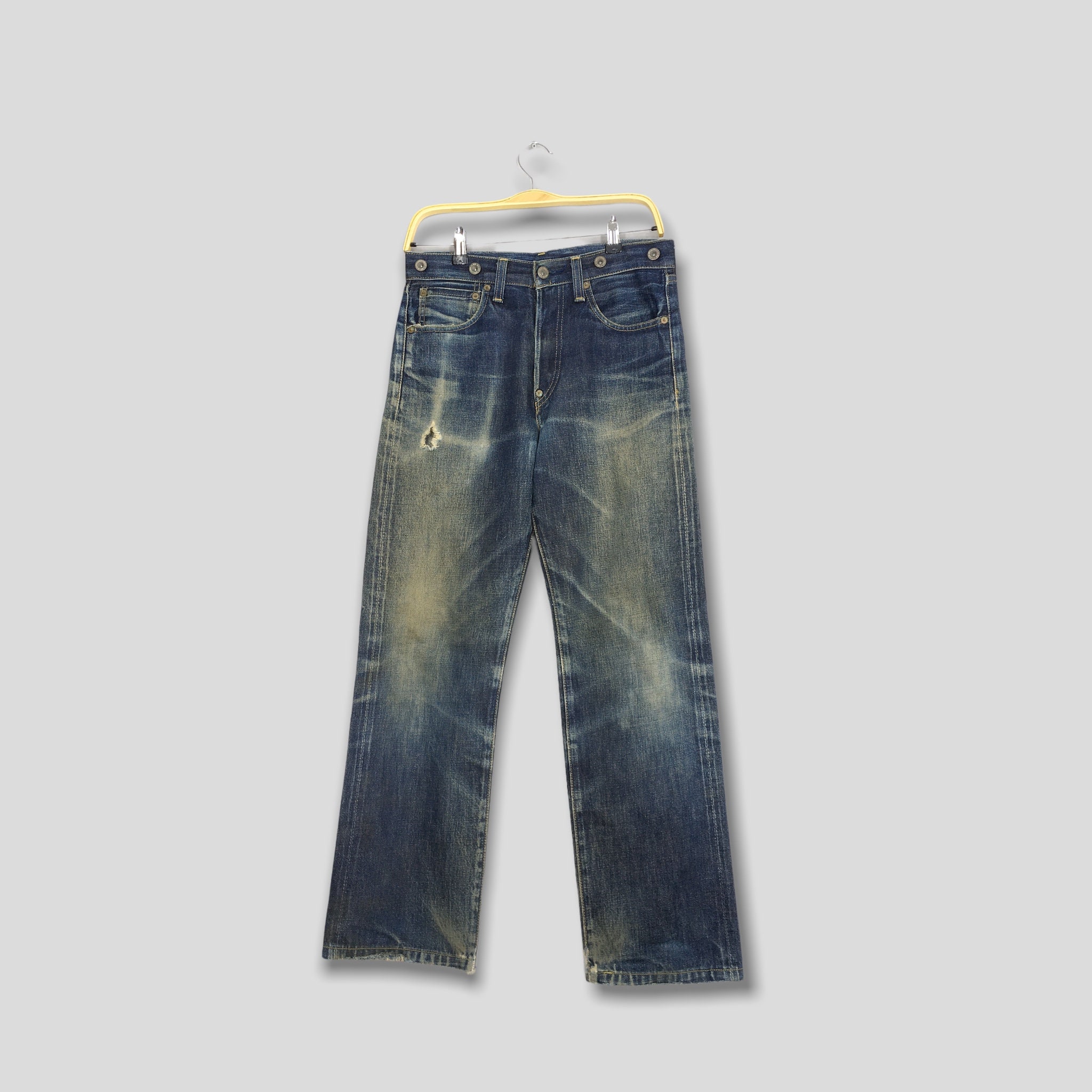 LVC Levi’s Vintage Clothing 501XX 1890 Cinch Back Selvedge Denim Jeans 32X34