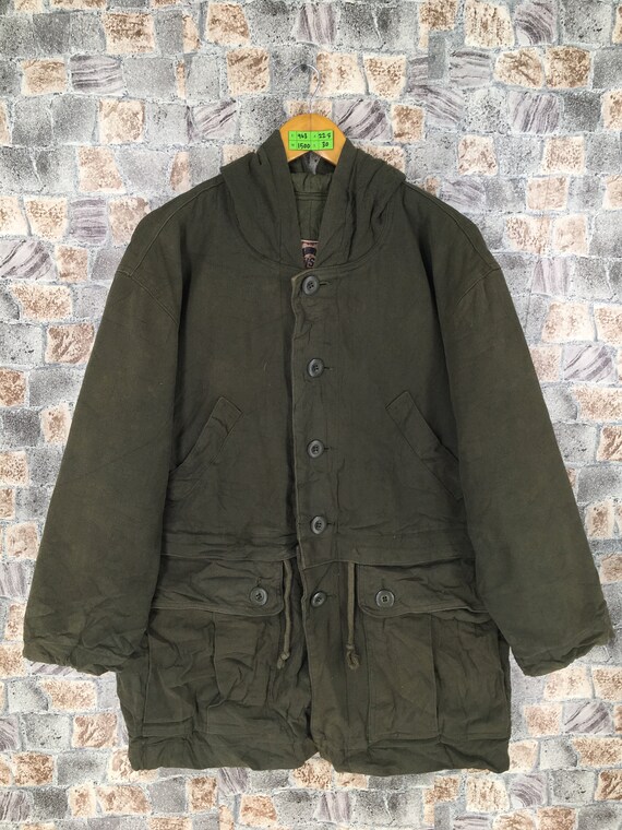 Issey Miyake Parka Hoodie Jacket Large Vintage Iss