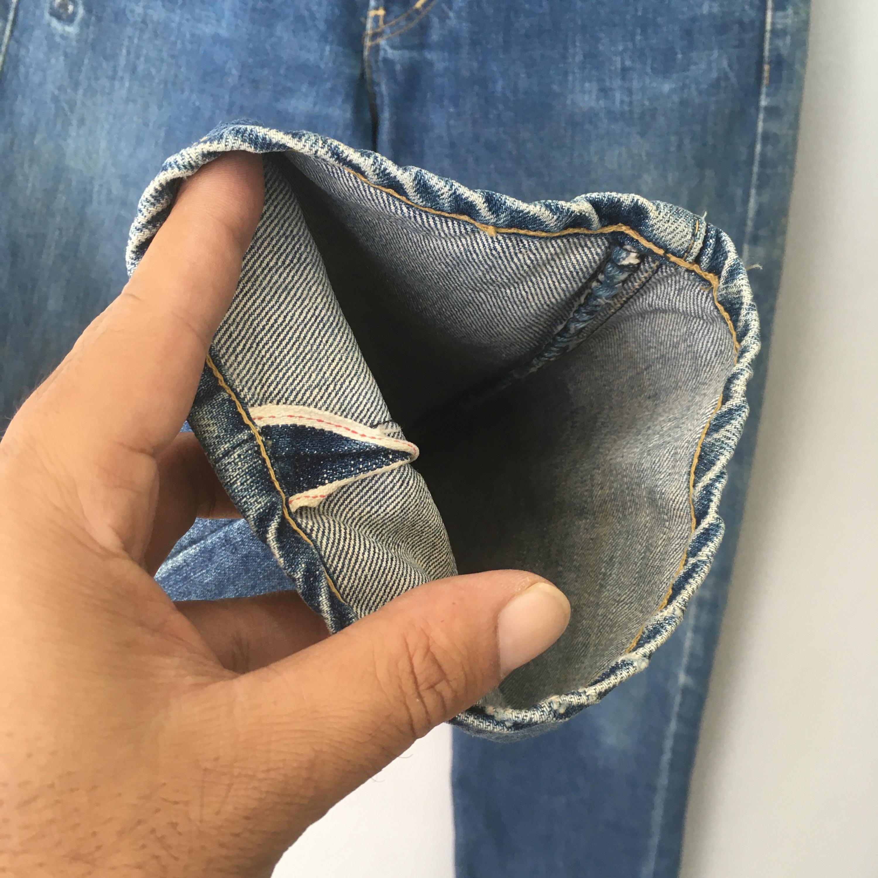 S*i様 LEVI’S 90's 503BXX damage denim pan Size 29x32.5 Vintage 90s Levis 503BXX LVC Japan Big E Redline