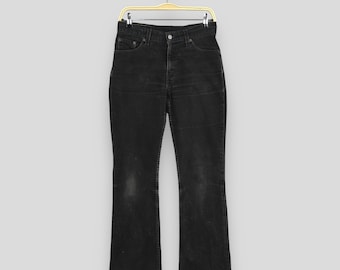 Size 30x27.5 Vintage Levi's 517 Faded Stonewash Flare Bootcut