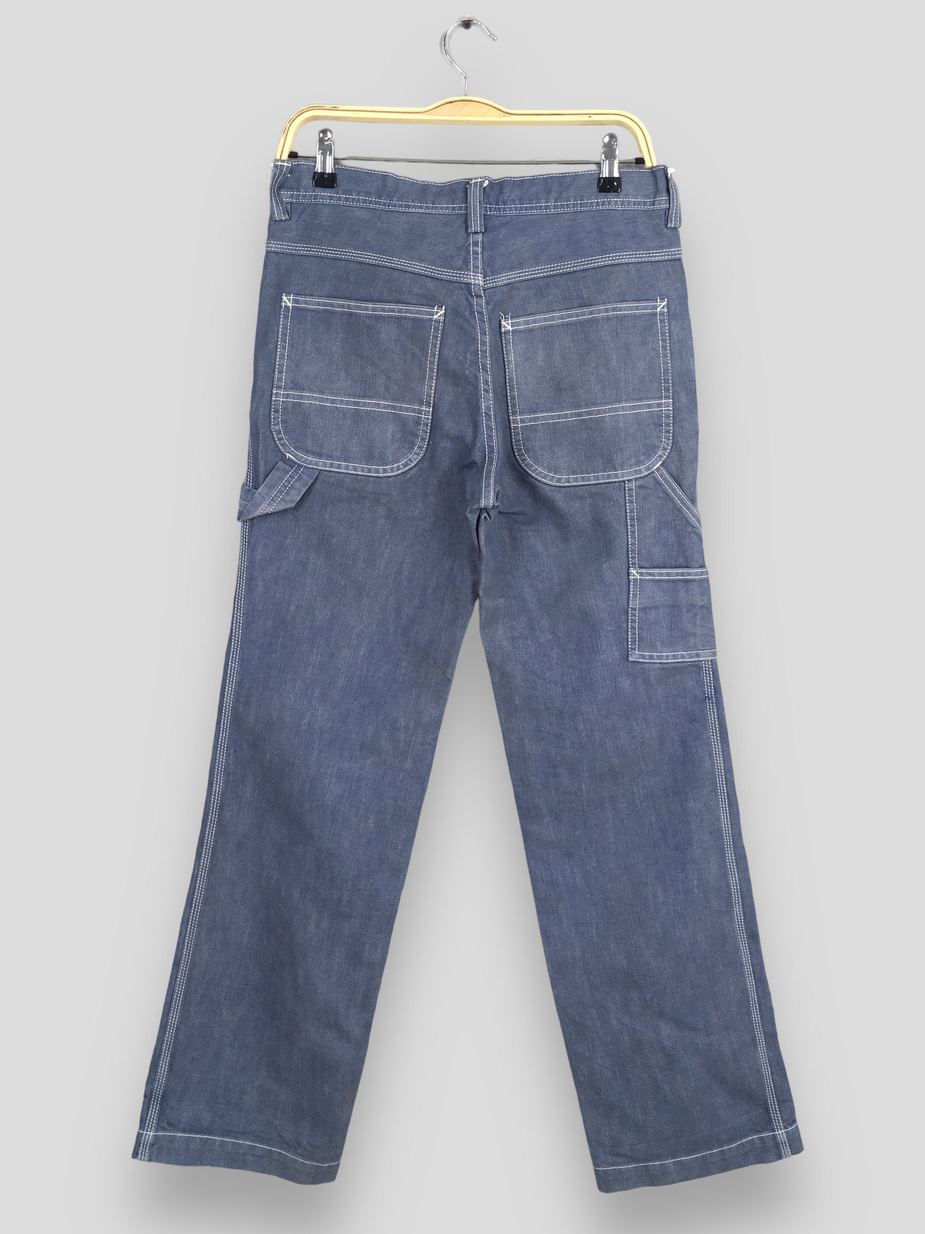 Size 29x30 United Arrows Japan Blue Carpenter Jeans Stonewash 