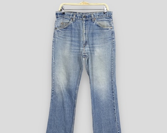 Rozmiar 31x26 Vintage Levi's 517 Bootcut Flare Jeans Lightwash Denim Lata 80. Levi's Stonewash Jeans Levi's Distressed Denim Levi's Zipper Jeans W31