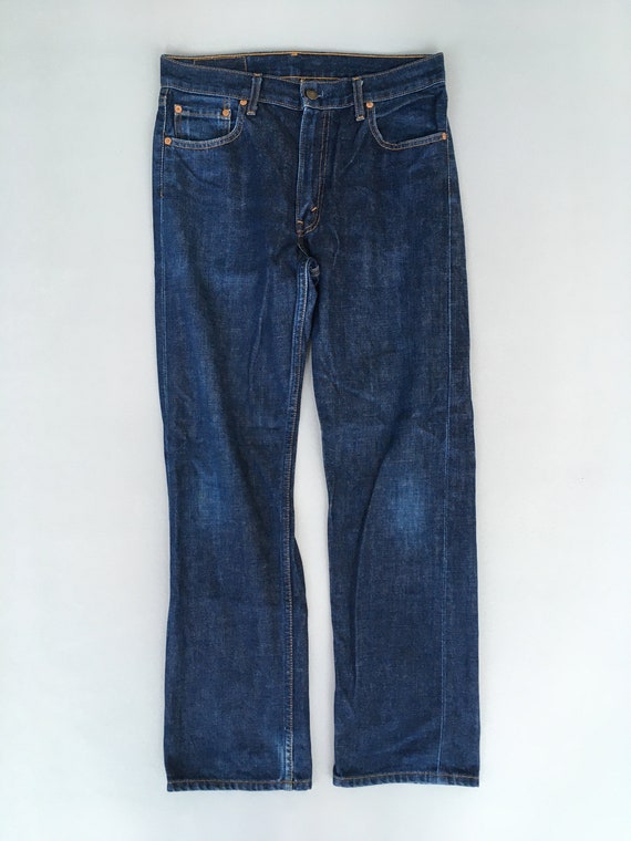 Size 30x28 Vintage Levi's 505 Regular Fit Jeans Levi's Dark Blue